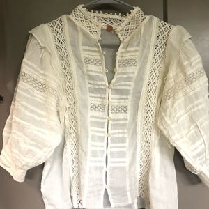 Free People peasant blouse!